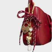 HEARTLOCK BAG CHARM